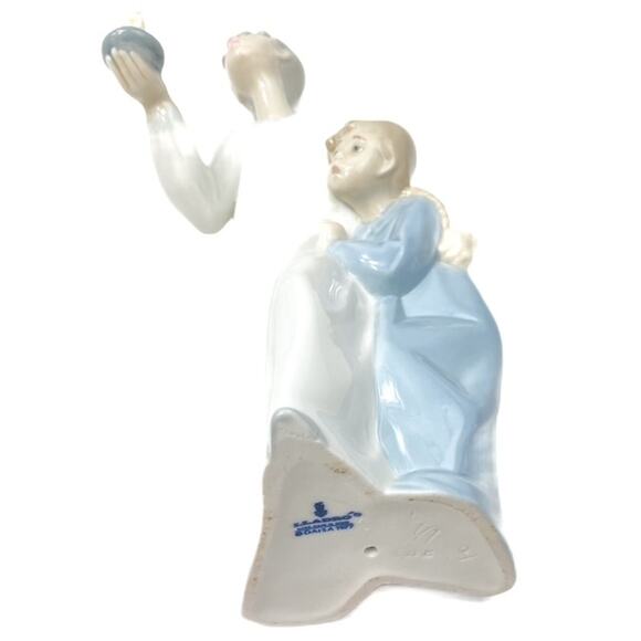 Protective Big Brother with Candle Night Watchman Vintage Lladro Salvador Furio - Picture 5 of 10